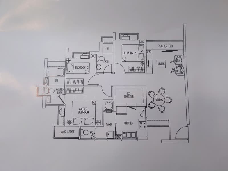 Eden View, 6 Eden Grove, 3 Bedrooms, 990 sqft, Condominium For Rent, by Derrick Tang, 24027721 - PropertyGuru.com.sg