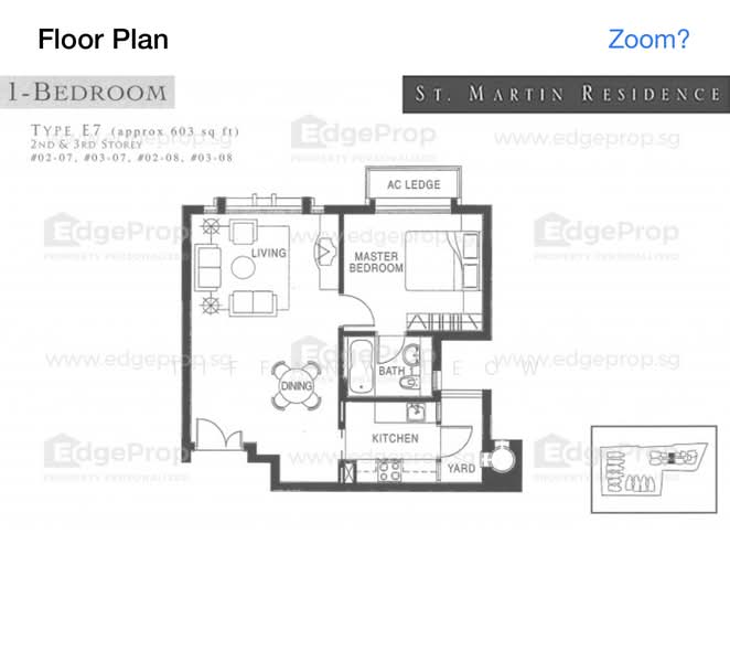 St. Martin Residence, 2 Saint Martin's Drive, 1 Bedroom, 610 sqft, Condominium For Rent, by Tiffany Leow, 24030077 - PropertyGuru.com.sg