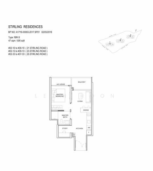 Stirling Residences, 25 Stirling Road, 1 Bedroom, 506 sqft, Apartment For Rent, by Leon Hoon, 24032584 - PropertyGuru.com.sg