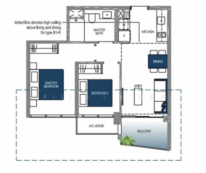 Lake Grande, 8 Jurong Lake Link, 2 Bedrooms, 743 sqft, Condominium For Sale, by Cristel Lim 林妏珊, 24033745 - PropertyGuru.com.sg