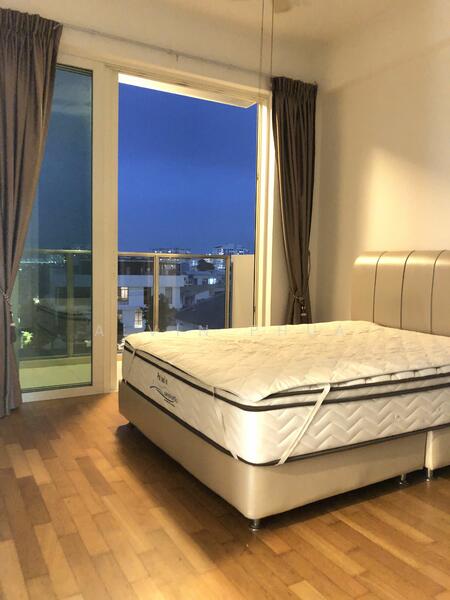 Master bedroom comes with balcony