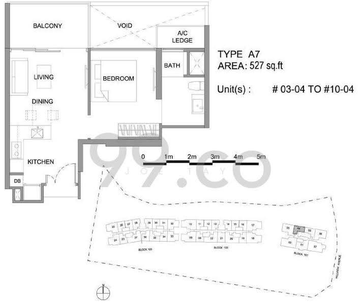 Kingsford Hillview Peak, 103 Hillview Rise, Dairy Farm / Bukit Panjang / Choa Chu Kang, 1 Bedroom, 527 sqft, Condominium For Rent, by Joe Tay, 24037891 - PropertyGuru.com.sg