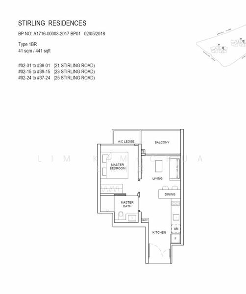 Stirling Residences, 23 Stirling Road, 1 Bedroom, 441 sqft, Condominium For Rent, by Lim Kim Chua Eric, 24042904 - PropertyGuru.com.sg