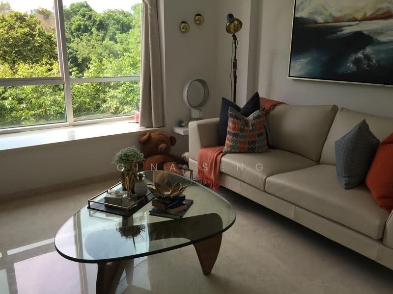 One Tree Hill Residence, 1A One Tree Hill, Tanglin / Holland / Bukit Timah, 2 Bedrooms, 1,001 sqft, Condominium For Sale, by Gina Seng, 24043215 - Living Room - PropertyGuru.com.sg