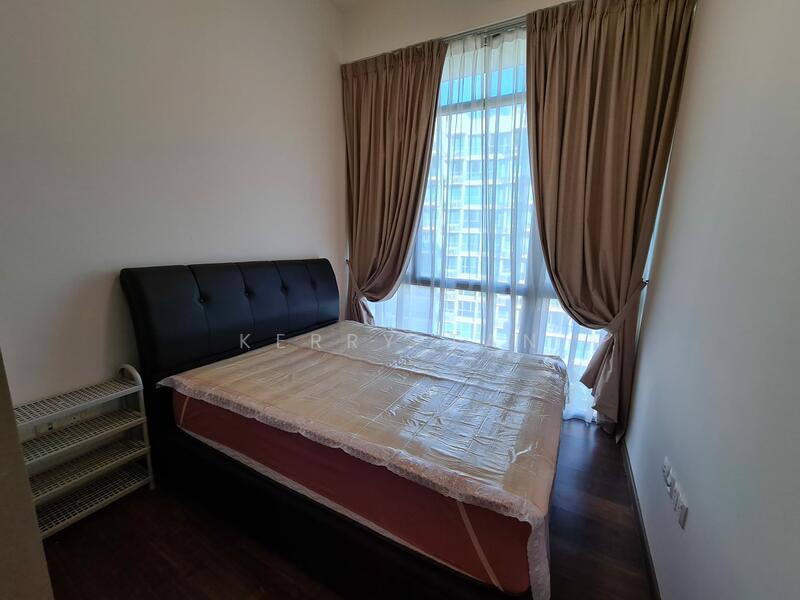 Master Bedroom with queen storage bed