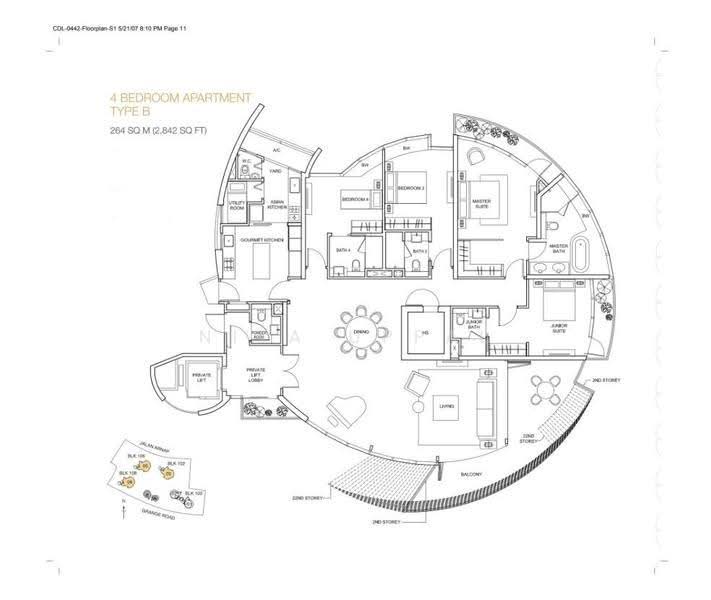 Cliveden at Grange, 100 Grange Road, Tanglin / Holland / Bukit Timah, 4 Bedrooms, 2,842 sqft, Condominium For Sale, by Nita Uppal, 24044470 - PropertyGuru.com.sg