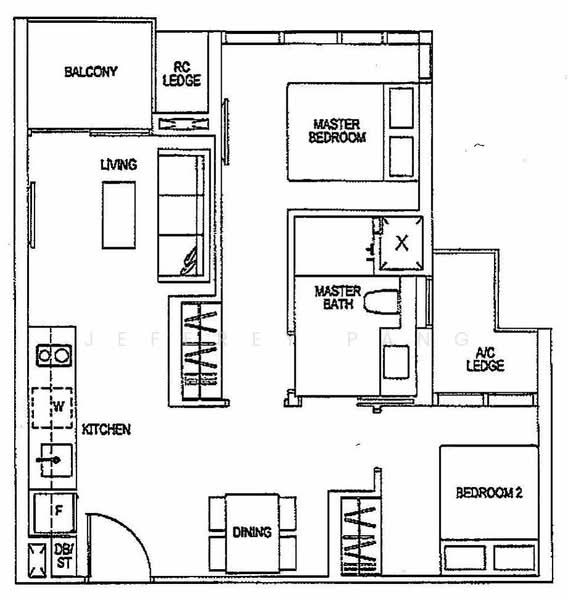 Sims Urban Oasis, 2 Sims Drive, 2 Bedrooms, 624 sqft, Condominium For Rent, by Jeffrey Pang, 24045962 - PropertyGuru.com.sg