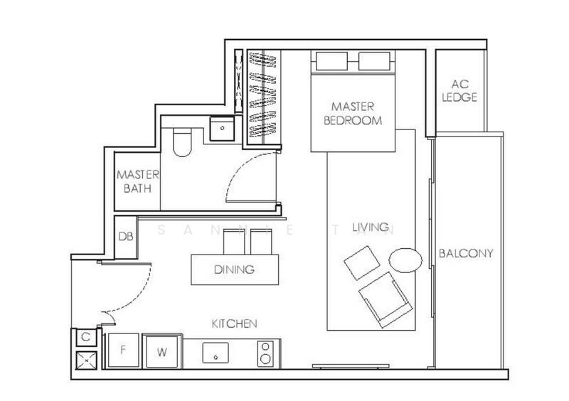 Highline Residences, 9 Kim Tian Road, 1 Bedroom, 506 sqft, Condominium For Rent, by Sannie Tan, 24047008 - PropertyGuru.com.sg