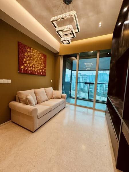 Principal Garden, 93 Prince Charles Crescent, Alexandra / Commonwealth, 1 Bedroom, 495 sqft, Condominium For Sale, by Zhang Jinwei (Zavier), 24047514 - Living Room - PropertyGuru.com.sg