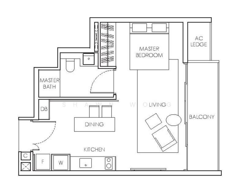 Highline Residences, 9 Kim Tian Road, Alexandra / Commonwealth, 1 Bedroom, 506 sqft, Condominium For Sale, by Shawn Wong, 24049564 - PropertyGuru.com.sg