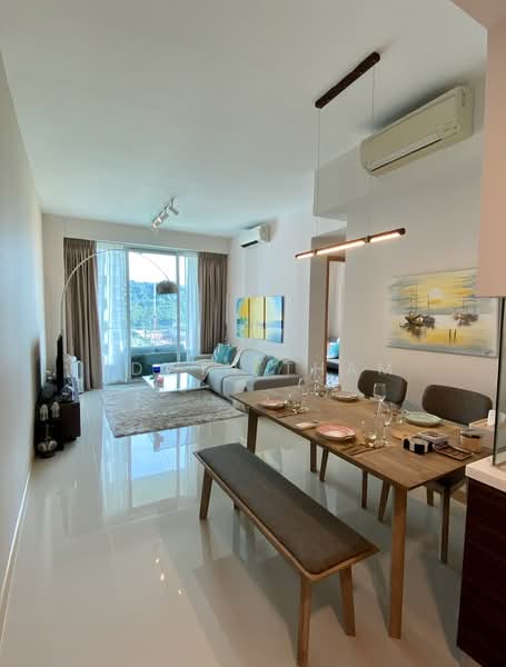 Tree House, 60 Chestnut Avenue, 2 Bedrooms, 861 sqft, Condominium For Rent, by Edwin Tham, 24049631 - Living and Dining - PropertyGuru.com.sg