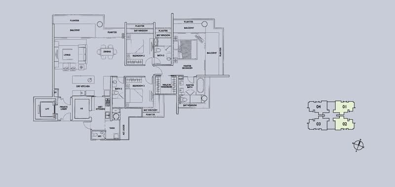 CityVista Residences, 21 Peck Hay Road, 3 Bedrooms, 2,142 sqft, Apartment For Sale, by Ethan Tan, 24061887 - PropertyGuru.com.sg