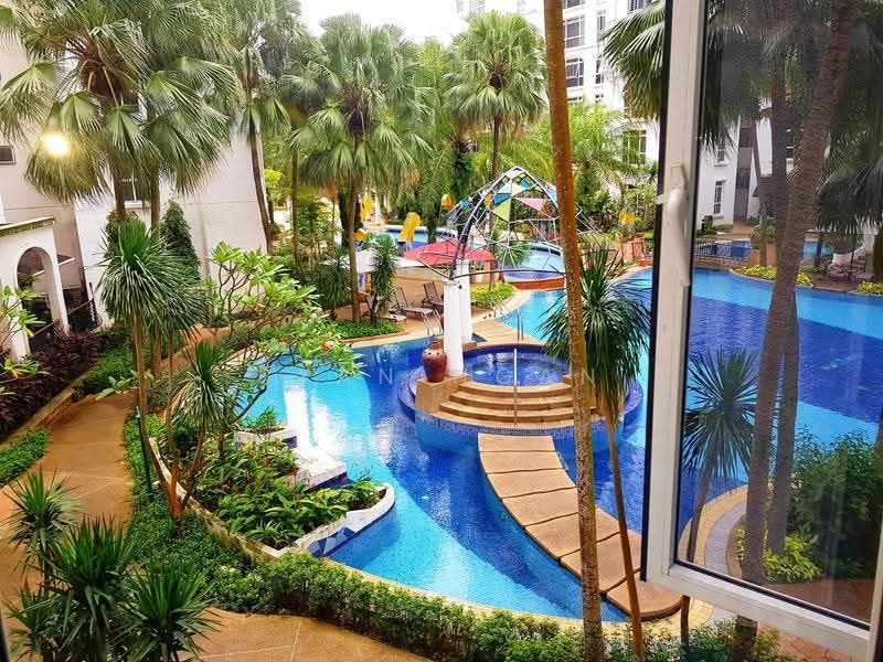 Casablanca, 29 Rosewood Drive, 3 Bedrooms, 1,195 sqft, Condominium For Rent, by Ryan Ngan, 24064945 - Pool view from the room - PropertyGuru.com.sg