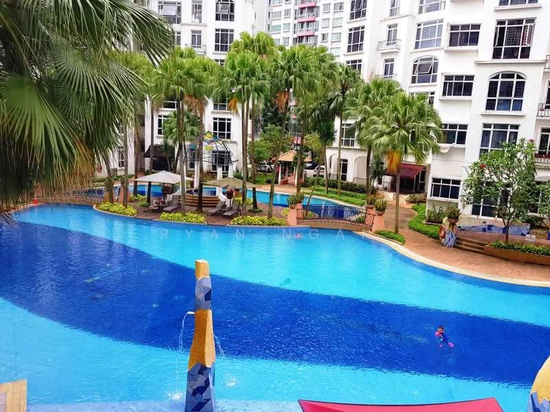 Casablanca, 29 Rosewood Drive, 3 Bedrooms, 1,195 sqft, Condominium For Rent, by Ryan Ngan, 24064945 - Pool view from the home - PropertyGuru.com.sg