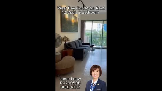 West Bay Condo, 50 West Coast Crescent, 2 Bedrooms, 1,217 sqft, Condominium For Rent, by Janet Leow, 24072041 - PropertyGuru.com.sg