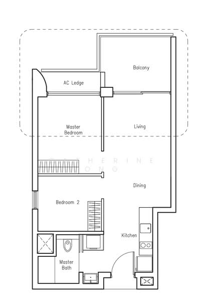 Lakeville, 11 Jurong Lake Link, 2 Bedrooms, 635 sqft, Condominium For Rent, by Catherine Ong, 24073217 - PropertyGuru.com.sg