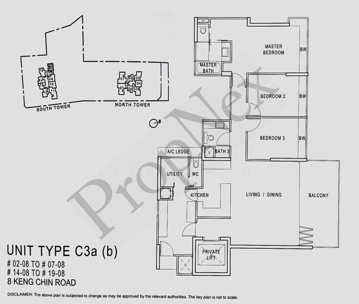 Cyan, 6 Keng Chin Road, 3 Bedrooms, 1,475 sqft, Condominium For Rent, by Jerald Foo, 24076271 - PropertyGuru.com.sg