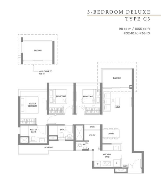 Twin VEW, 93 West Coast Vale, 3 Bedrooms, 1,055 sqft, Condominium For Rent, by Tan Chea Yang, 24077951 - PropertyGuru.com.sg