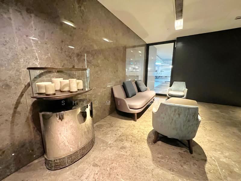 OUE Twin Peaks, 33 Leonie Hill Road, 3 Bedrooms, 1,399 sqft, Condominium For Rent, by Shermin Lim, 24078153 - Waiting lounge - PropertyGuru.com.sg