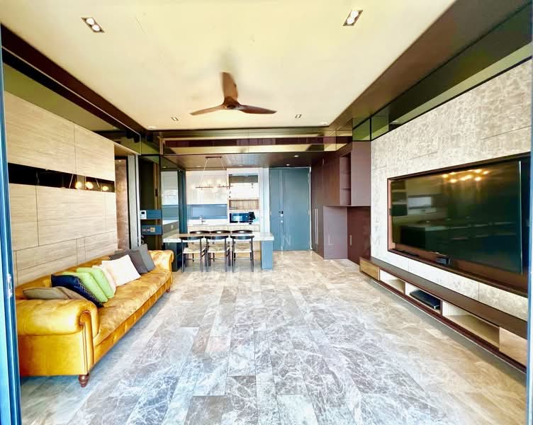 OUE Twin Peaks, 33 Leonie Hill Road, 3 Bedrooms, 1,399 sqft, Condominium For Rent, by Shermin Lim, 24078153 - Living - PropertyGuru.com.sg