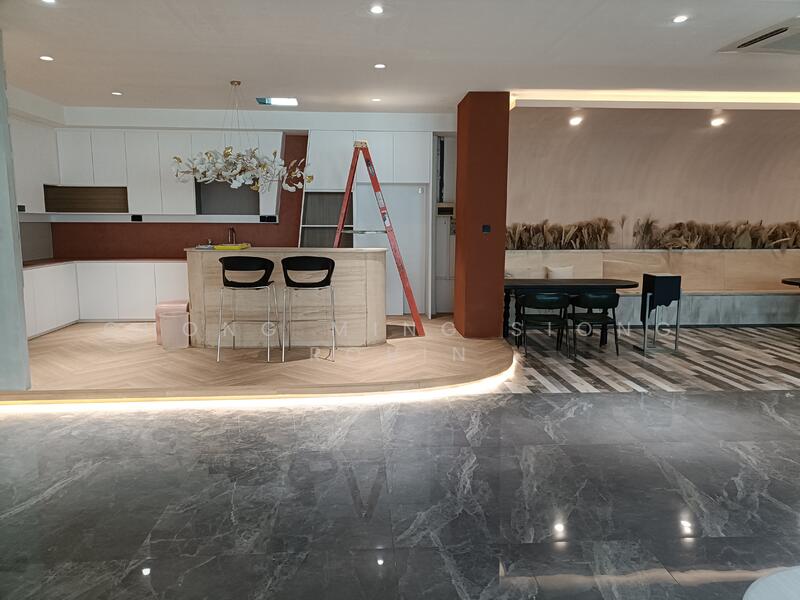 Well renovated businesses space ideal for office cum storage Near Mattar MRT, Kallang Pudding Road, 3,466 sqft, Office For Rent, by Chong Ming Siong Robin, 24083651 - Pantry area near the entrance - CommercialGuru.com.sg