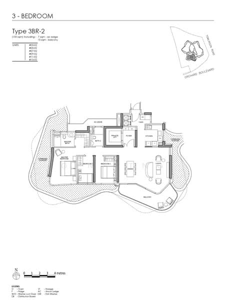 Park Nova, 18 Tomlinson Road, 3 Bedrooms, 1,432 sqft, Condominium For Sale, by Gina Tng, 24086318 - PropertyGuru.com.sg