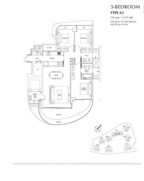 Cape Royale, 25 Cove Way, Harbourfront / Telok Blangah, 3 Bedrooms, 1,679 sqft, Condominium For Sale, by John Lee, 24093187 - PropertyGuru.com.sg