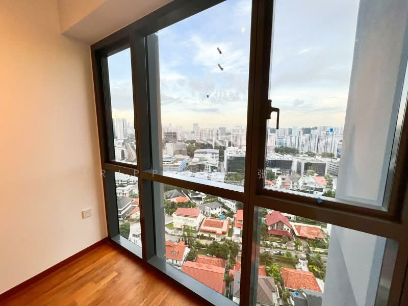 Stirling Residences, 21 Stirling Road, 2 Bedrooms, 635 sqft, Apartment For Rent, by Tripp Teo 张国栋, 24093299 - Stirling - View from Master Bedroom - PropertyGuru.com.sg