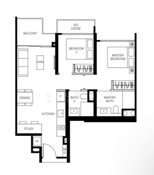 Le Quest, 8 Bukit Batok Street 41, Dairy Farm / Bukit Panjang / Choa Chu Kang, 2 Bedrooms, 710 sqft, Condominium For Rent, by Joyce Lye Hui Xin, 24095330 - PropertyGuru.com.sg