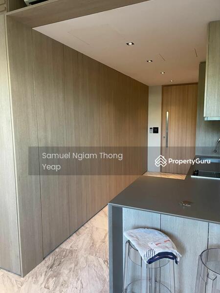 View of entrance from living room & small dining area