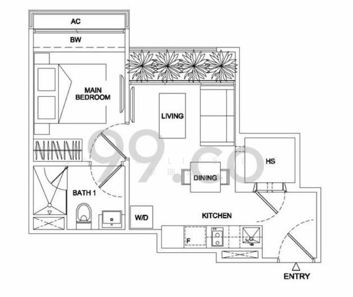 Regent Residences, 1091 Serangoon Road, 1 Bedroom, 410 sqft, Condominium For Rent, by Jacqueline Lee 李瑞玲, 24100474 - PropertyGuru.com.sg