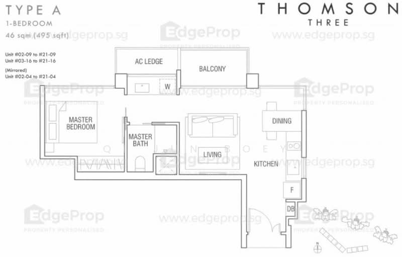 Thomson Three, 43 Bright Hill Drive, 1 Bedroom, 495 sqft, Condominium For Rent, by Qi Jun Boey, 24101089 - PropertyGuru.com.sg
