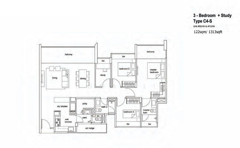 Hundred Trees, 81 West Coast Drive, 3 Bedrooms, 1,313 sqft, Condominium For Rent, by Thomas Lim, 24101272 - PropertyGuru.com.sg