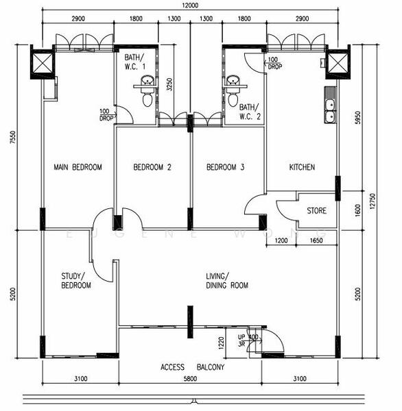 For Rent 40 Teban Gardens Road