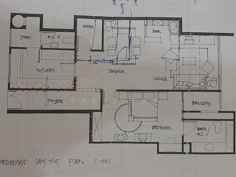 Cascadale, 730 Upper Changi Road East, 1 Bedroom, 1,023 sqft, Condominium For Rent, by Eddie Tan, 24103741 - PropertyGuru.com.sg