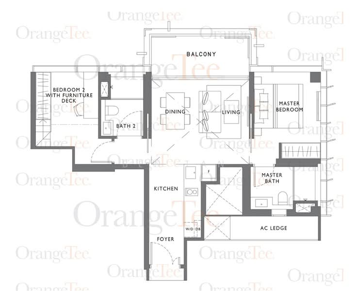 The Hyde, 11 Balmoral Road, 2 Bedrooms, 936 sqft, Condominium For Rent, by Ben Tan, 24105077 - PropertyGuru.com.sg