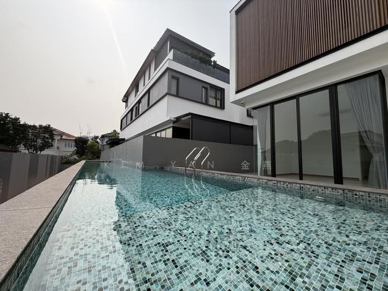 Brand New and Luxury with Lift, Pool and basement, Outstanding Masterpiece with Unique Modern Design, King Albert Park- call 8130 3636 to view!, Clementi Park / Upper Bukit Timah, 5 Bedrooms, 11,563 sqft, Bungalow House For Sale, by Kim Yan 金燕, 24106313 - Exterior - PropertyGuru.com.sg
