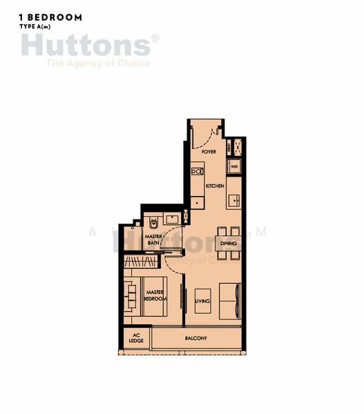 Nyon, 12 Amber Road, 1 Bedroom, 484 sqft, Condominium For Rent, by Alwin Lim, 24109652 - PropertyGuru.com.sg