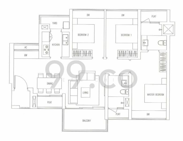 D'Castilia, 45 Joo Chiat Lane, 3 Bedrooms, 1,130 sqft, Condominium For Rent, by Jean Chin, 24109798 - PropertyGuru.com.sg