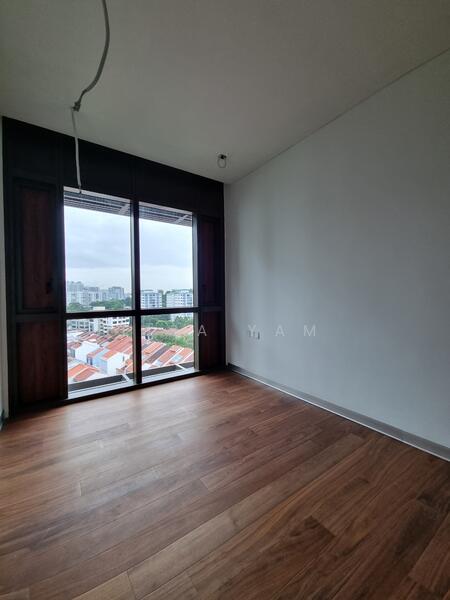 Huge Master room fits King Size bed and more. With unblock greenery view
