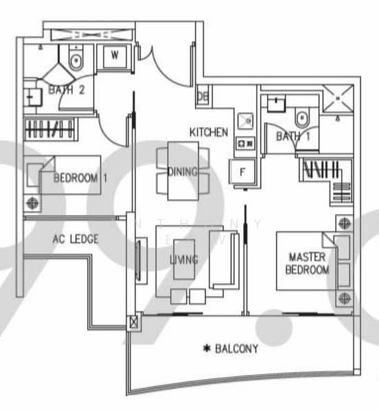 Eight Riversuites, 2 Whampoa East, 1 Bedroom, 150 sqft, Condominium For Rent, by Anthony Leow, 24115286 - PropertyGuru.com.sg