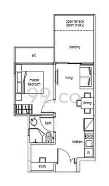 Jupiter 18, 18 Lorong 102 Changi, 1 Bedroom, 490 sqft, Condominium For Rent, by Tan Ying Qian, 24116440 - PropertyGuru.com.sg