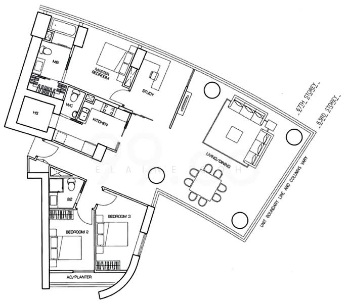 The Sail @ Marina Bay, 6 Marina Boulevard, 4 Bedrooms, 2,195 sqft, Condominium For Rent, by Elaine Goh, 24116584 - PropertyGuru.com.sg