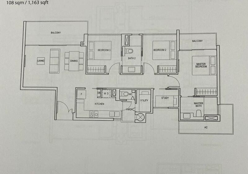 Bartley Ridge, 38 Mount Vernon Road, 3 Bedrooms, 1,163 sqft, Condominium For Rent, by Berry Tjhin, 24118576 - PropertyGuru.com.sg