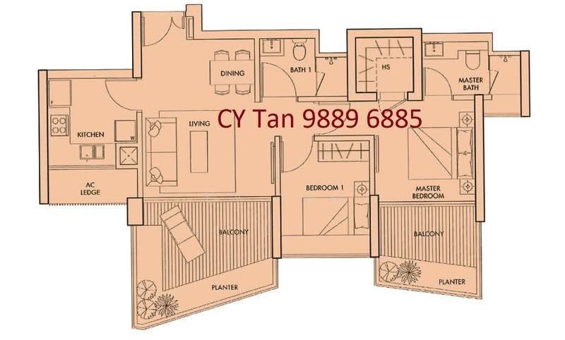 Spottiswoode Residences, 48 Spottiswoode Park Road, Chinatown / Tanjong Pagar, 2 Bedrooms, 958 sqft, Condominium For Rent, by CY Tan, 24121648 - PropertyGuru.com.sg