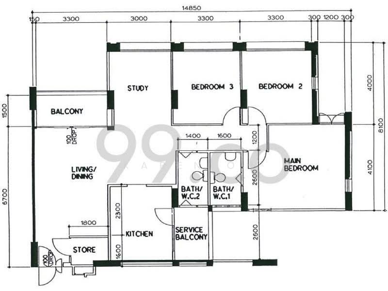 84B Lorong 2 Toa Payoh, 84B Lorong 2 Toa Payoh, Balestier / Toa Payoh, 3 Bedrooms, 1,313 sqft, HDB Flat For Rent, by Karen Oh, 24123830 - PropertyGuru.com.sg
