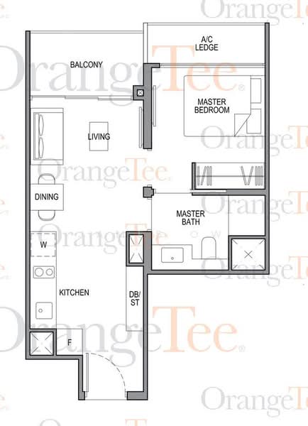 Park Colonial, 8 Woodleigh Lane, 1 Bedroom, 463 sqft, Condominium For Rent, by James Ow, 24123909 - PropertyGuru.com.sg
