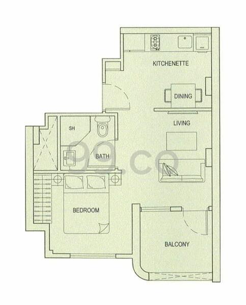 Heritage East, 451 East Coast Road, 1 Bedroom, 409 sqft, Apartment For Rent, by SM Lee, 24125755 - PropertyGuru.com.sg