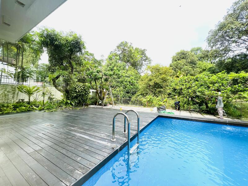 Holland Road Stunning Bungalow with Pool and Greenery View, , 6 Bedrooms, 7,050 sqft, Detached House For Rent, by Steven Wang, 24128423 - PropertyGuru.com.sg