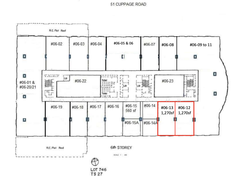 51 Cuppage Road, 51 Cuppage Road, 2,530 sqft, Office For Rent, by Roland Yeo HB, 24134353 - CommercialGuru.com.sg